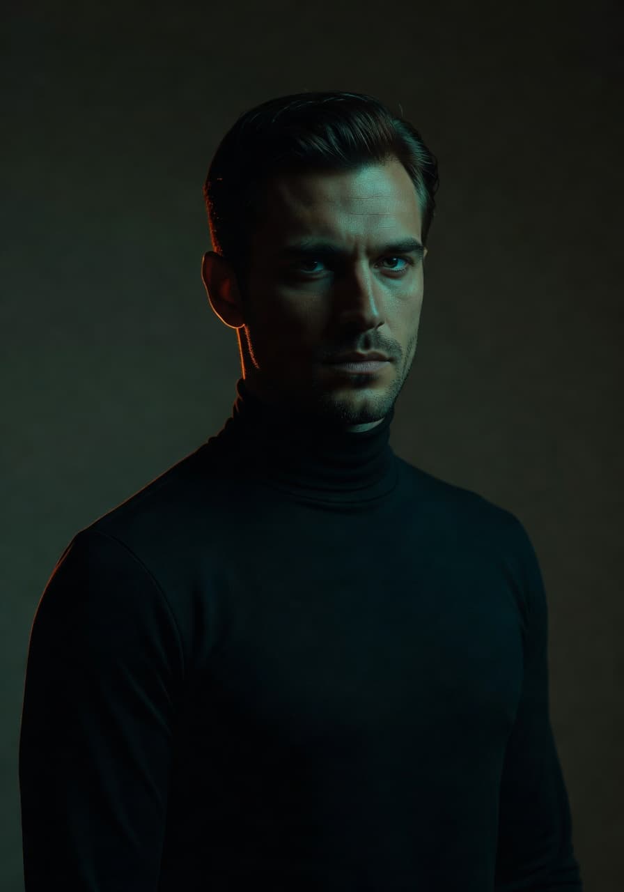 AI Photo Studio sample portrait generated by SelfAI