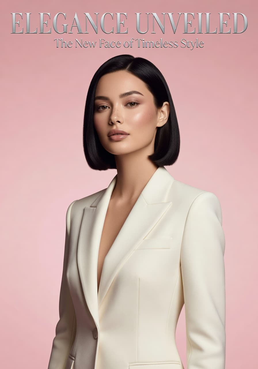 Editorial AI portrait for personal branding and creator profile